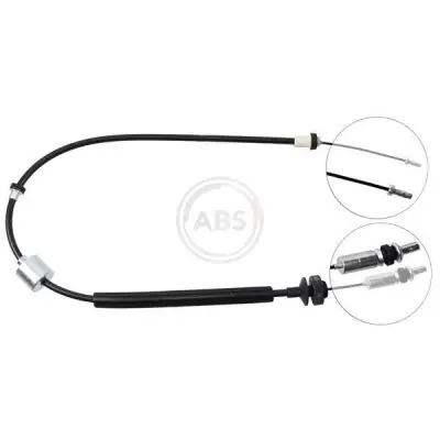 Cable de accionamiento, accionamiento del embrague A.B.S. K23780 Precio Reducido